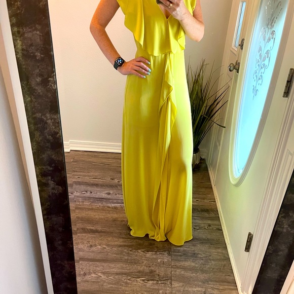 BCBG MacAzria Lime Green dress - Picture 3 of 3